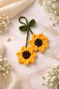 yellow twin sunflower charm 03.webp