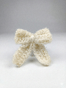 Handmade Crochet Bow | Woolen Decorative Bow for Bags & Gifts